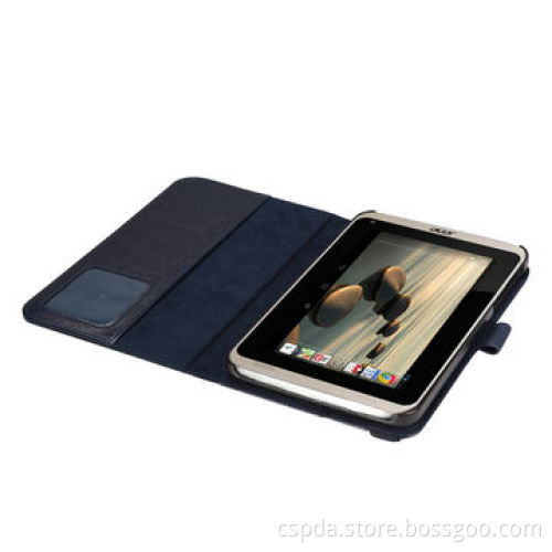 PU Leather Stand Case for Acer B1-720 with Card Slots and Elastic Band